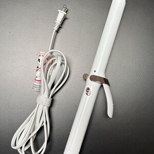 T3 Singlepass Curl X 1” Ceramic Extra Long barrel Curling Iron Model 300299-UL